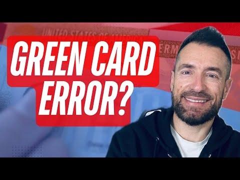 What to do if your green card was issued in error?