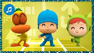 🎶 Esquerda, Direita, Emcima, Embaixo | POCOYO em PORTUGUÊS do BRASIL | DESENHOS ANIMADOS crianças