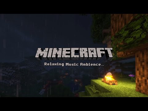 Relaxing Minecraft Music With Soft Rain Ambience for Calm Your Stress