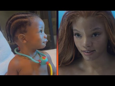 Halle Bailey’s Son Halo Has Sweetest Reaction to The Little Mermaid