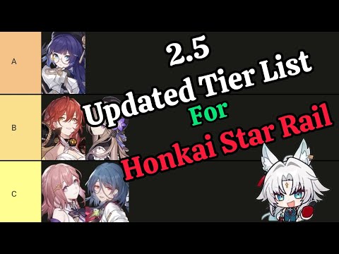 Honkai Star Rail Updated Tier List For Patch 2.5