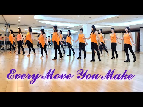 EVERY MOVE YOU MAKE - HIGH BEGINNER LINEDANCE (Jose Miguel Belloque Vane & Alison Johnstone)