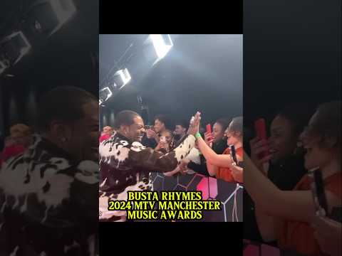 Busta Rhymes at the MTV EMA Awards