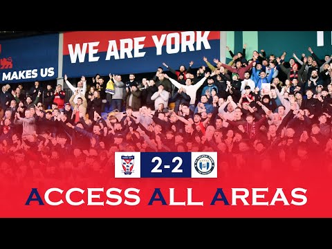 📹 Access All Areas | York City vs FC Halifax Town | 2024/25