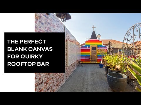 The Perfect Blank Canvas For Quirky Rooftop Bar | ModularWalls