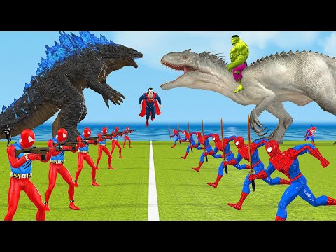 Siêu nhân nhện🔴CAPTAIN AMERICA : BRAVE NEW WORL | SUPERMAN - GODZILLA - SPIDER MAN - SQUID GAME 2