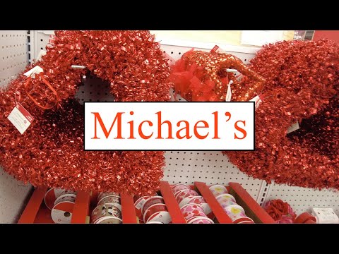 Michaels Craft Store !  New ! Sale !  Valentines on Sale!