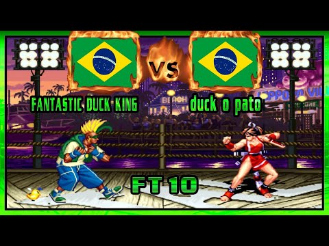 Real Bout Fatal Fury - FANTASTIC DUCK KING (BRA) VS (BRA) duck o pato [rbff1] [Fightcade] [FT10]