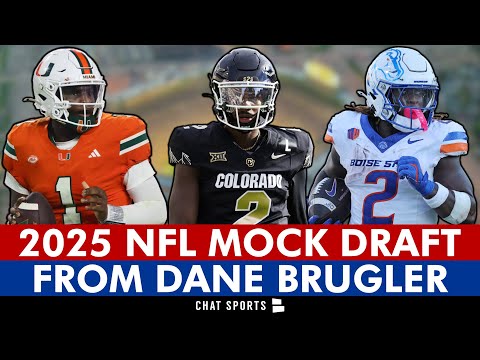 2025 NFL Mock Draft WITH Trades From Dane Brugler | Round 1 Picks For All 32 Teams