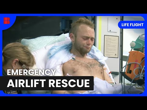 State Highway 2 Car Crash Rescue Mission - Life Flight - Medical Documentary