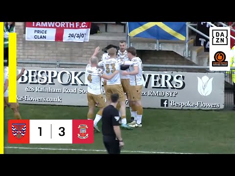 Dagenham & Redbridge 1-3 Tamworth | National League HIGHLIGHTS