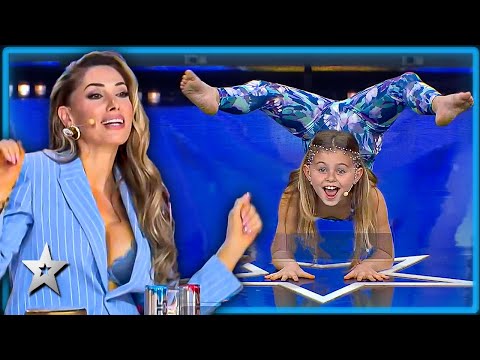 CUTE Kid Performs Gymnastics to Barbie Girl! | Kids Got Talent