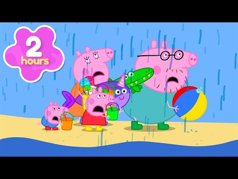 A Holiday in the Rain! ☔️ | Peppa Pig Full Episodes