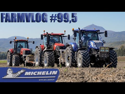 FARMVlog #99,5 - MICHELIN | Prezentace pneumatik 😎💯 Snížení spotřeby paliva a ochrana půdy