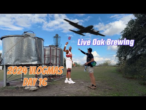 2024 Vlogmas Day 16 | Live Oak Brewing Co