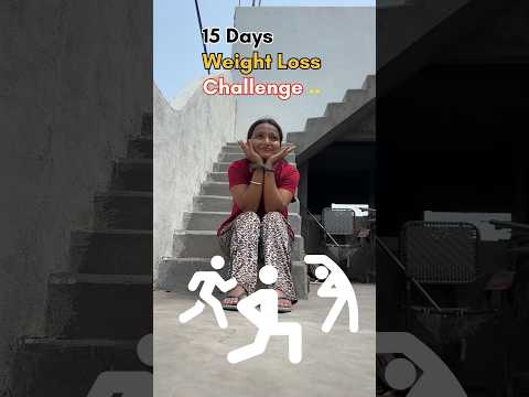 Day 1 of 15 Days Weight Loss challenge 🏋️ #Shorts #viral #trending #weightloss