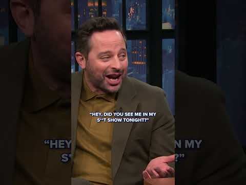 Nick Kroll has a hard time staying awake during… everything?