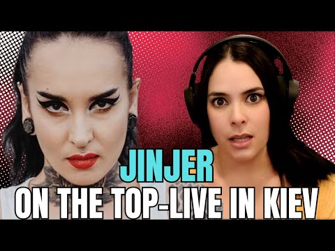 🤘 Rocking Out to JINJER's "On The Top" Live – First Time Reaction! 🎶