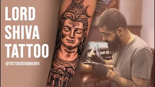 Lord Shiva Tattoo Tutorial by @tattoosbyabhishek