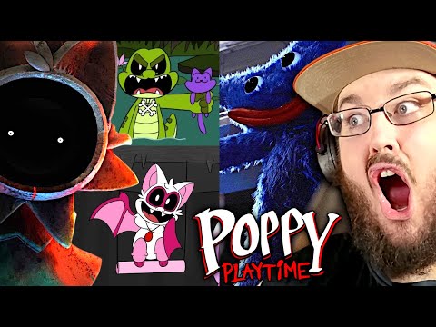 Poppy Playtime: Chapter 5 - Teaser New Monster, Nightmare critters cutout & Live Action REACTION!!!