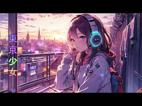 ベランダで、月と聴く。 By the window Mix / Tokyo girl  songs - chill beats to work/study/sleep -