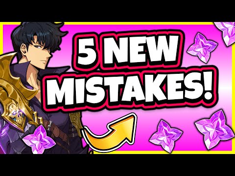 STOP! 5 NEW MISTAKES YOU HAVE TO AVOID FOR THE NEXT UPDATE! [Solo Leveling: Arise]