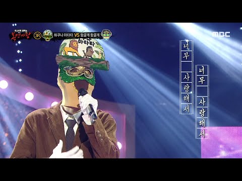 [복면가왕] '하쿠나 마타타' 3라운드 무대 - 비밀, MBC 250309 방송