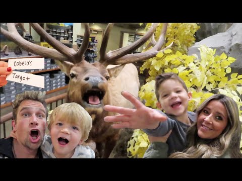 We let our KIDS pick our plans! FAMILY GAME NIGHT/CANDY STORE/ CABELAS/PIZZA/TOYS