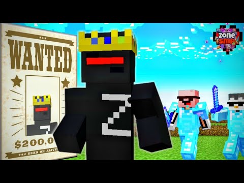 How I became the most Wanted player in this minecraft smp (zonesmp)