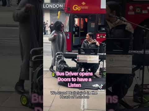 Bus Driver Opens Doors to have a Listen