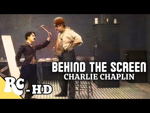 Behind the Screen (1916) | Charlie Chaplin | Classic Movie Restored In HD