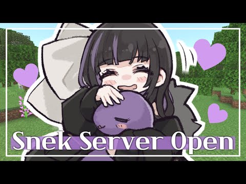 【Minecraft】Let's play Minecraft together!!!🐍💜【VTuber/Ririsya】