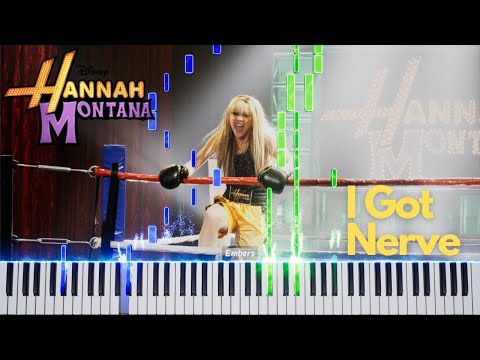 Hannah Montana - I Got Nerve [Piano Cover]