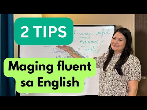 2 lang na dapat gawin para maging fluent sa English | Research defense | English tips