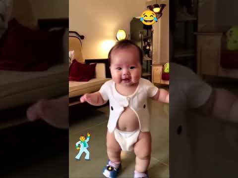 Baby Dancing #baby #babylaughing