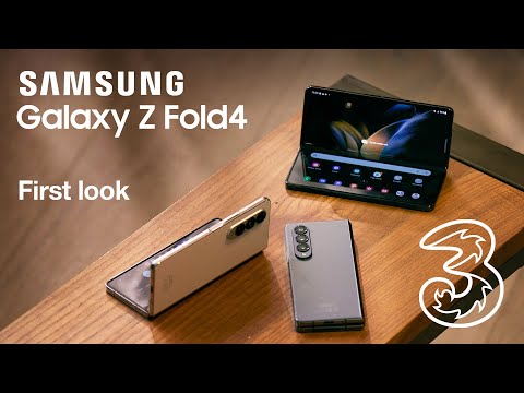 Samsung Galaxy Z Fold4 hands on | Three UK