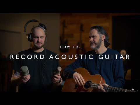 How To Record Acoustic Guitars - EXAMPLES!!