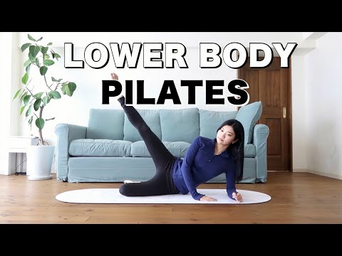 Toned Lower Body Pilates🩰🤍 Get Slim Legs & Toned Glutes like K-POP Idol!