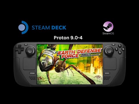 Earth Defense Force: Insect Armageddon (2011) - Steam Deck Gameplay