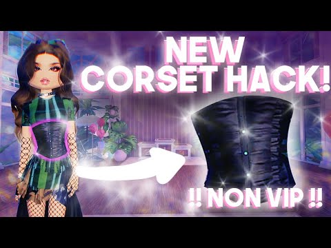 How to Create a Corset in Dress to Impress Without VIP! 🔥 | Roblox Fashion Tutorial