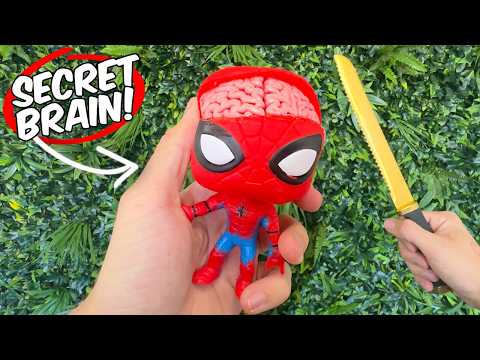 Secret Brain inside MARVEL Funkopops!