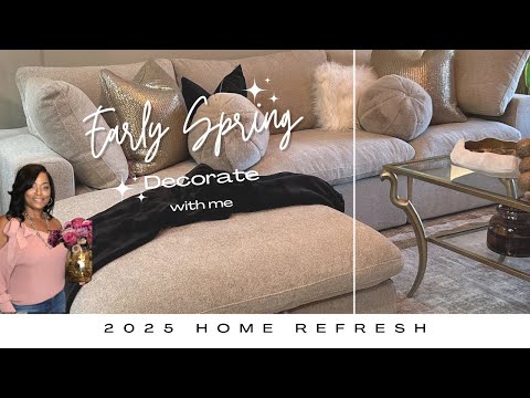 Home Living room Makeover | Modern L sectional