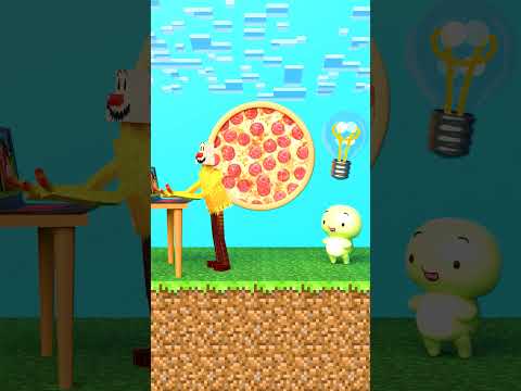 Mikey's Pizza Hack - Maizen Animation Cartoon #shorts #animation