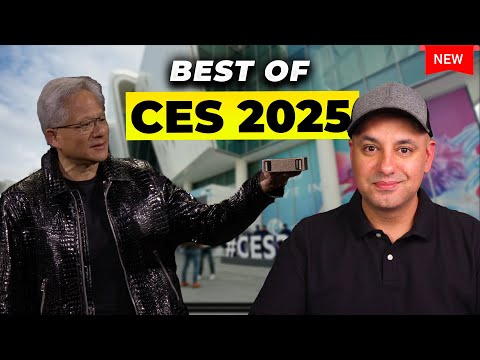 25 BEST Tech I Saw at CES 2025 (Including Lots of AI)