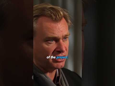 Christopher Nolan's Best Advice for Beginner Filmmakers....