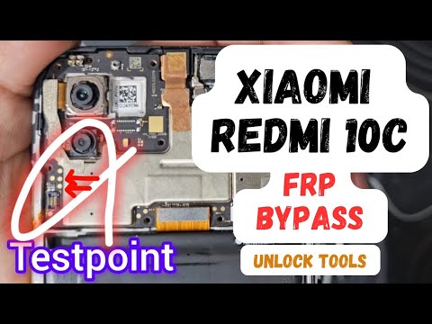 Xiaomi redmi 10c  testpoint frp bypass (Qualcomm)