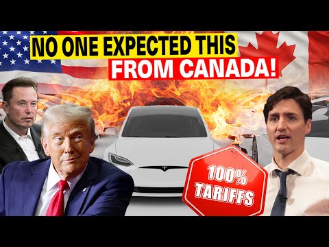 Canada’s Strong Move Could Cripple U.S. Auto Industry! Electric Vehicles & Tesla Can Take This?