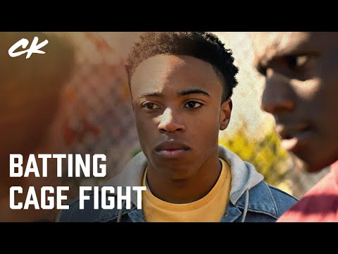 Batting Cage Fight | Cobra Kai (Tanner Buchanan & Dallas Dupree Young)