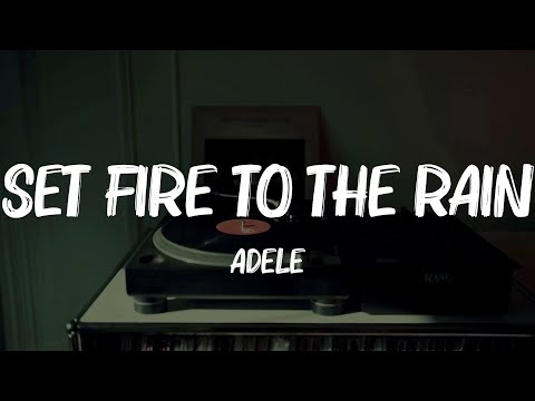 Adele - Set Fire To The Rain (Lyrics) || Katori Walker, Chappell Roan, Bruno Mars...