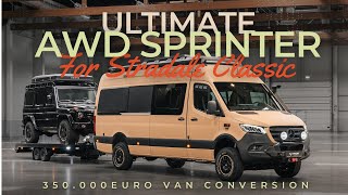 VAN TOUR | STRADALE CLASSICS AWD SPRINTER | Ultimate 350.000 Euro Campervan Conversion!